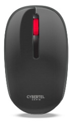 MOUSE BT WIFI RECARGABLE SCRIPT 3 BLACK CYB M305-3M  CYBERTEL