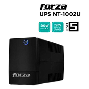 UPS FORZA 1000VA/500W NT-1012U 220V 6-NEMA RJ11 GAR: 12 MESES