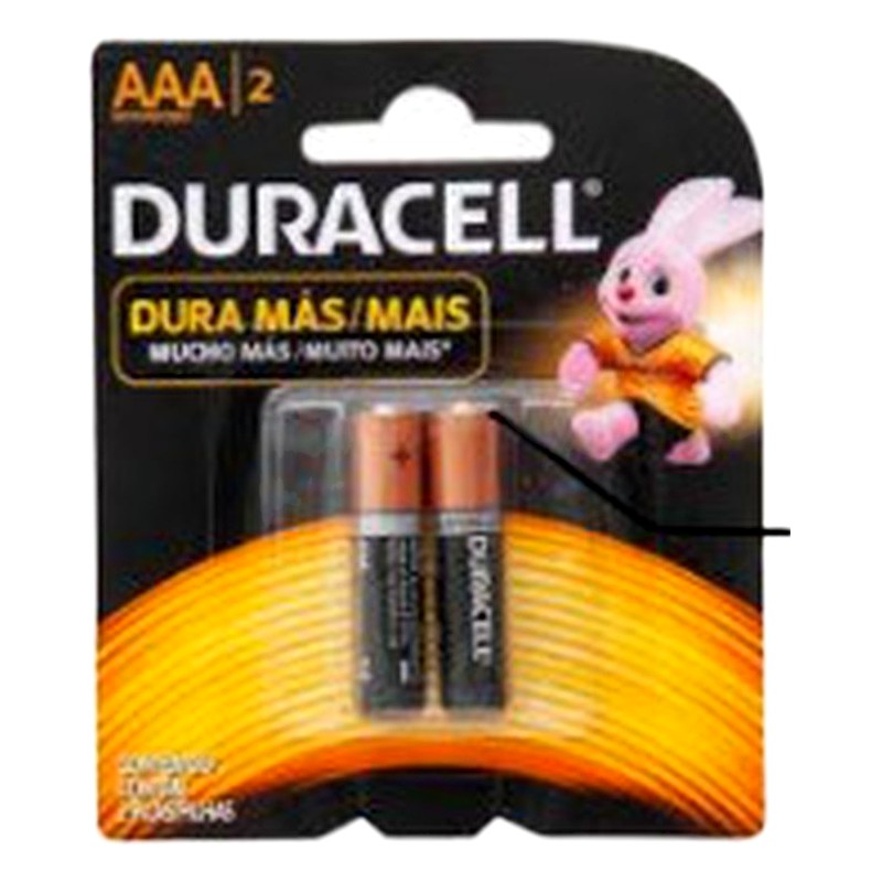 PILA DURACELL AAA: GAR: NO APLICA 