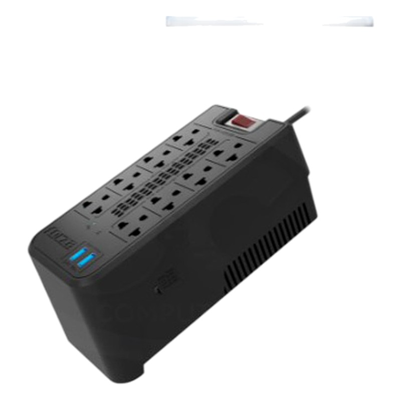 ESTABILIZADOR FVR-1222 USB  1200VA 8 SALIDAS FORZA
