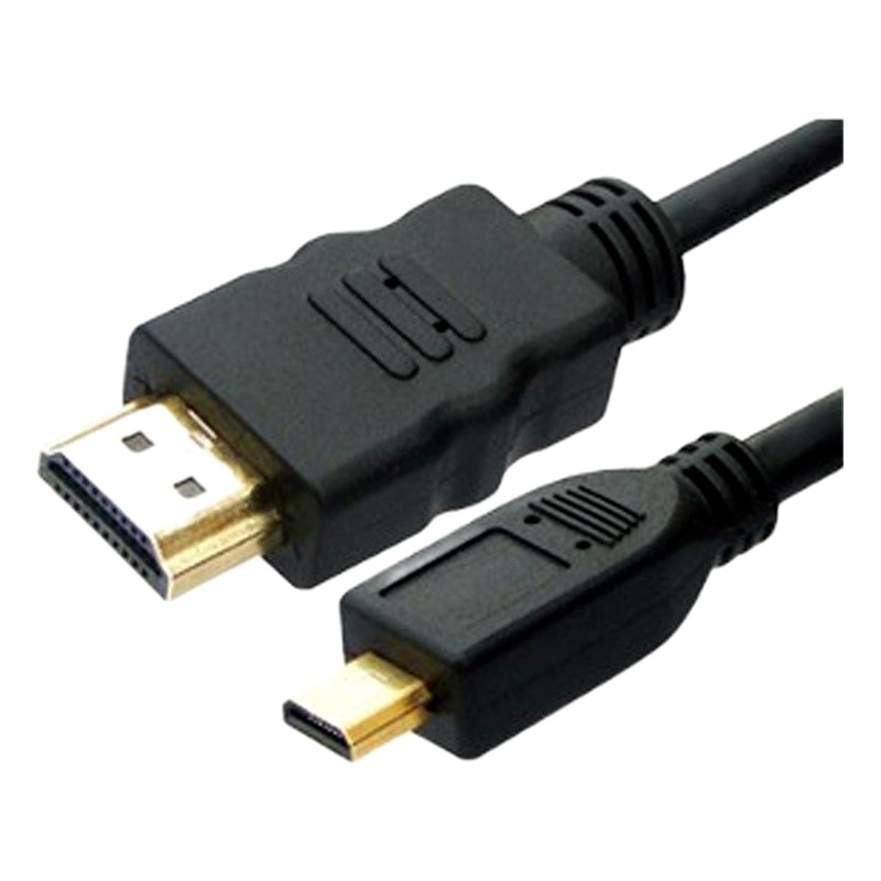 CABLE HDMI A MICRO HDMI EN PVC DE 1,8 M HDMI-MICRO 4k