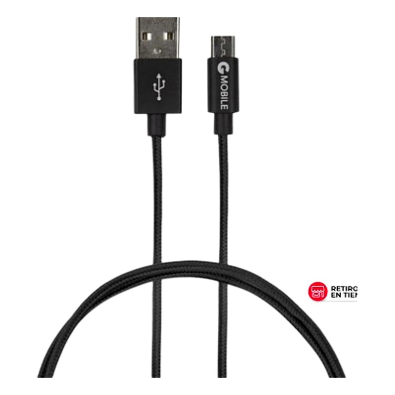 CABLE USB MACHO A V8 NEGRO 3MT 2.0