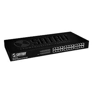 SWITCH DE 24 PUERTOS 10/100/1000 RACKMOUNT SATRA GAR: 1 AÑO