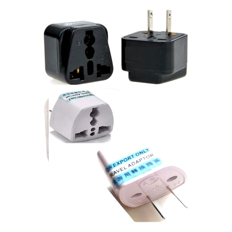 ADAPTADOR ELECTRICO 3A2 VARIAS ENTRADAS NEGRO Y BLANCO GAR: NO APLICA