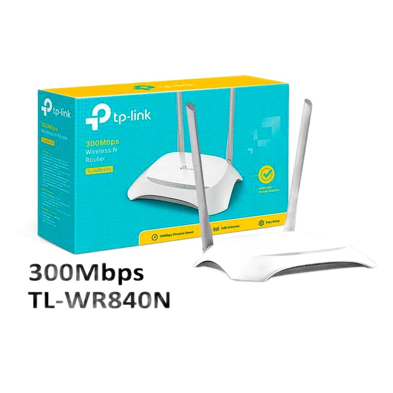 ROUTER INALAMBRICO TL-WR840N TP-LINK GAR: 12 MESES