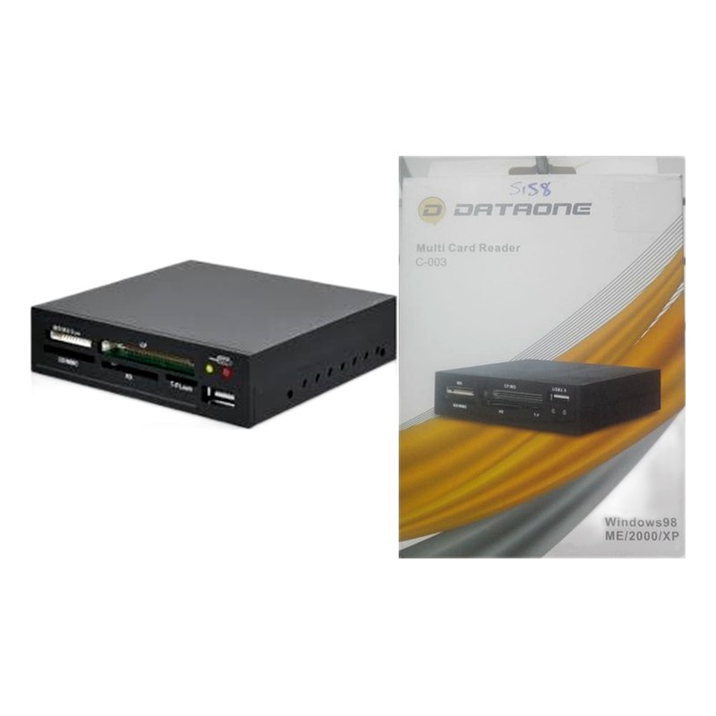 MULTILECTOR PARA GABINETE C-003 CARD READER INTERNO MS CF SD TF USB 2.0 DATAONE GAR: 1 MES AREA 1
