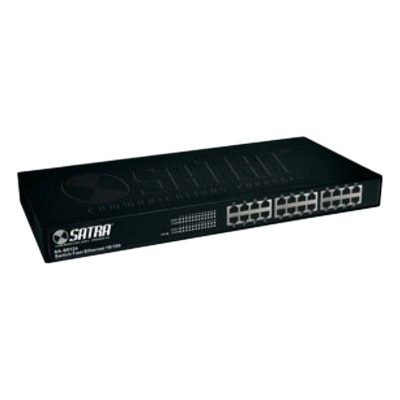 SWITCH DE 24 PUERTOS 10/100 MPS SATRA 