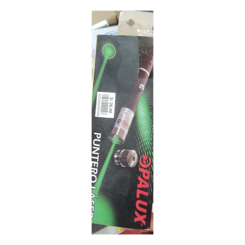 PUNTERO LASER OPALUX 300NM C/PILA 2AAA CABEZAL LP-20RD GAR: NO APLICA