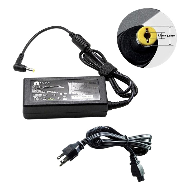 CARGADOR LAPTOP 19V 3.42A 5.5X1.7 65W ACER