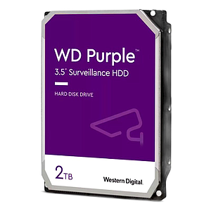 DISCO DURO CCTV 2TB RIGIDO WESTERN DIGITAL ( SE-HDD2TB) PURPURA G/12M