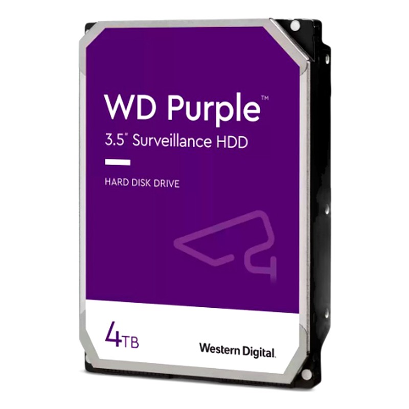 DISCO DURO CCTV 4TB RIGIDO WESTERN DIGITAL ( SE-HDD4TB) PURPURA G/12M