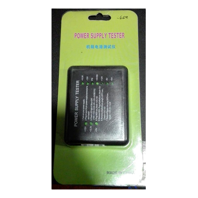 TESTEADOR LCD DE FUENTE DE PODER 