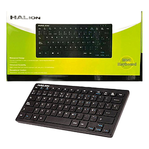 TECLADO MINI USB HA-K126 HALION.
