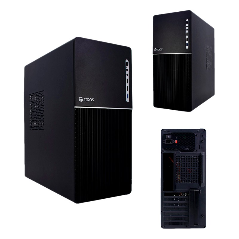 GABINETE TE-1037S, ATX, 250W, USB 3.0 / 2.0, TEROS. GAR: 06 MESES