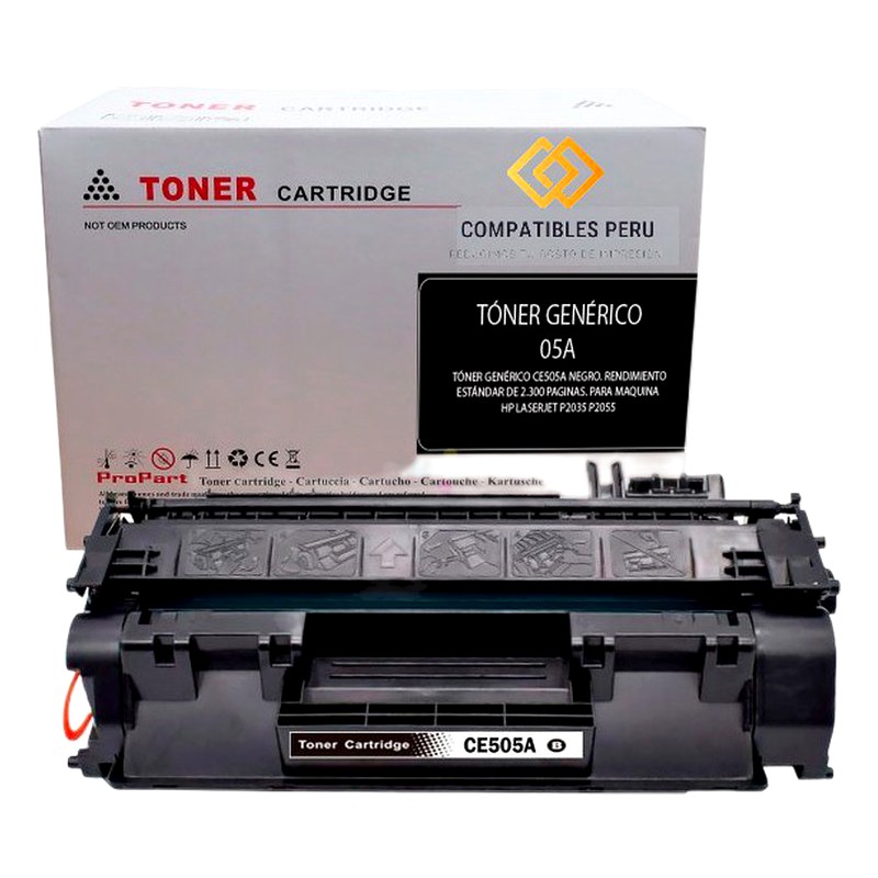 TONER COMPATIBLE HP-55A GAR: NO APLICA