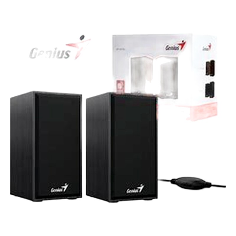 PARLANTE GENIUS SP-HF180 USB 6W WOODEN G/03M
