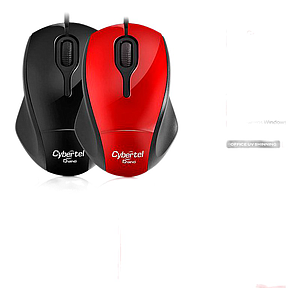 MOUSE USB DVINCI BLACK CYB M201 UV CYBERTEL