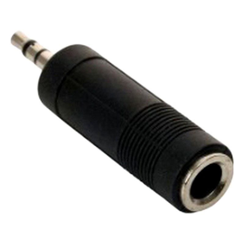 ADAPTADOR PLUG STEREO 6.3MM A JACK STEREO 3.5MM