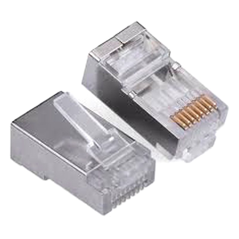 CONECTOR RJ45 ALUMINIO CAT5 