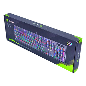 TECLADO GAMER MECANICO HA-KG912 RGB ENIGMA GAR:03 MESES