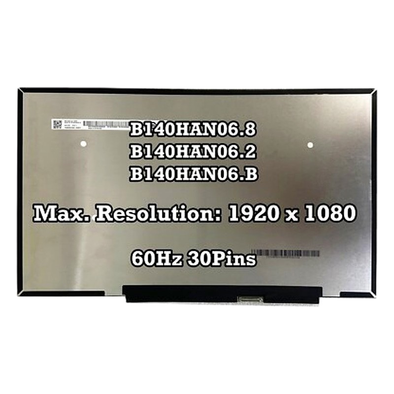 PANTALLA SLIM 14" FHD IPS 30PIN SIN GANCHO INVERTER GAR:03 MESES