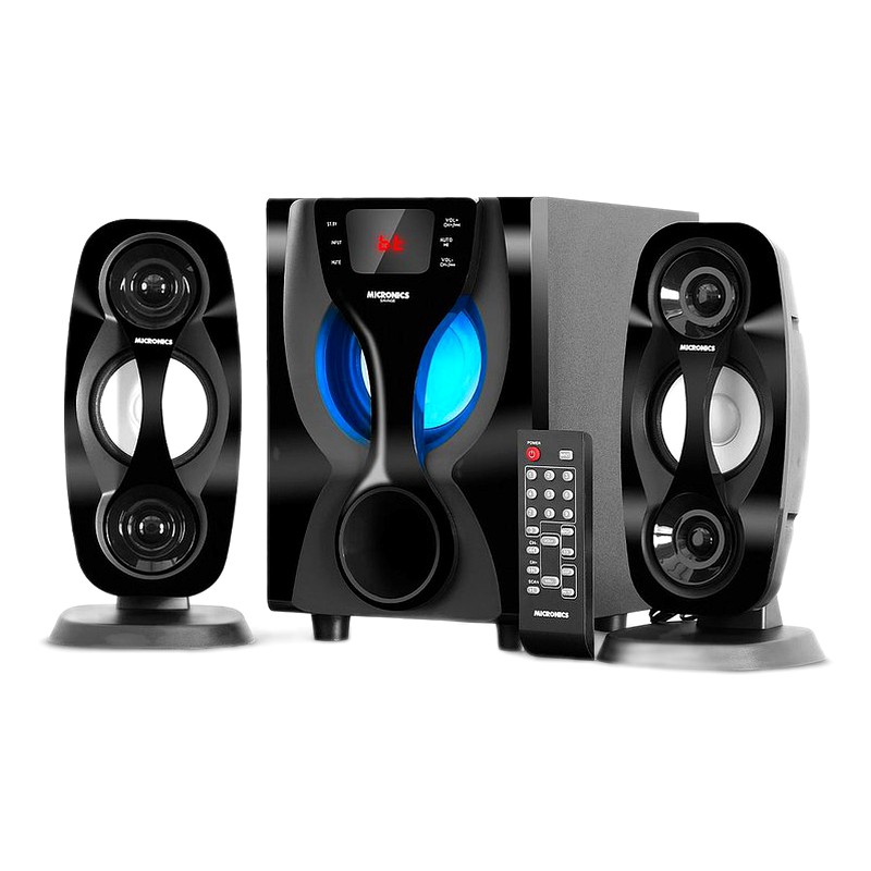 SUBWOOFER SAVAGE MIC 7415BT SISTEMA DE AUDIO BLED FM SD+USB MICRONICS
