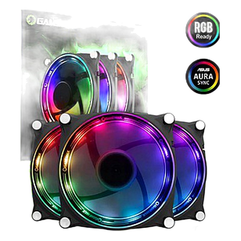 COOLER PARA GABINETE PACK 3x12 ARGB RB300 GAMEMAX GAR: 3 MESES