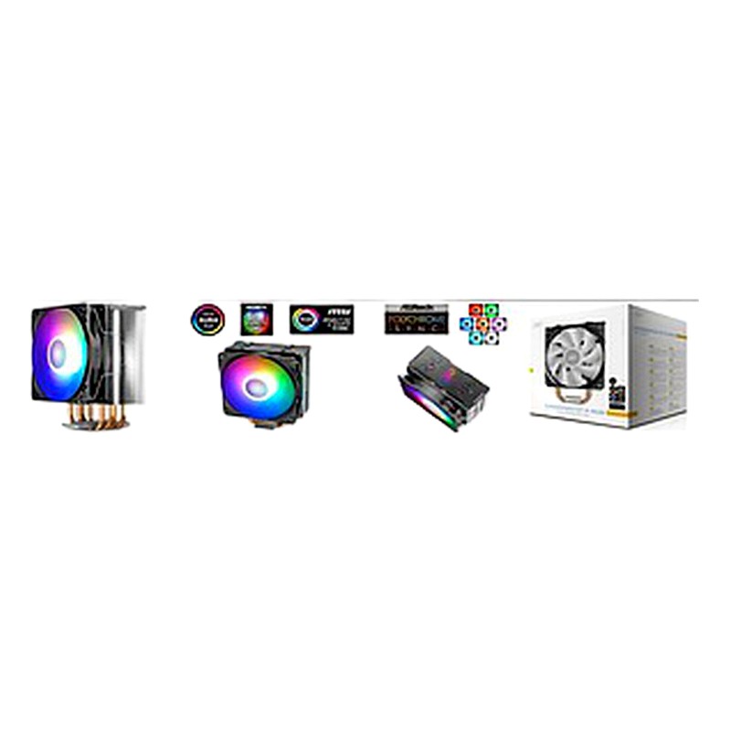 COOLER PROCESADOR GAMMAXX ARGB UNIVERSAL ARGB DEEPCOOL