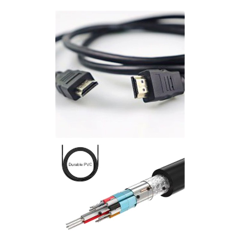 CABLE HDMI 1.50 Mt VULCANIZADO