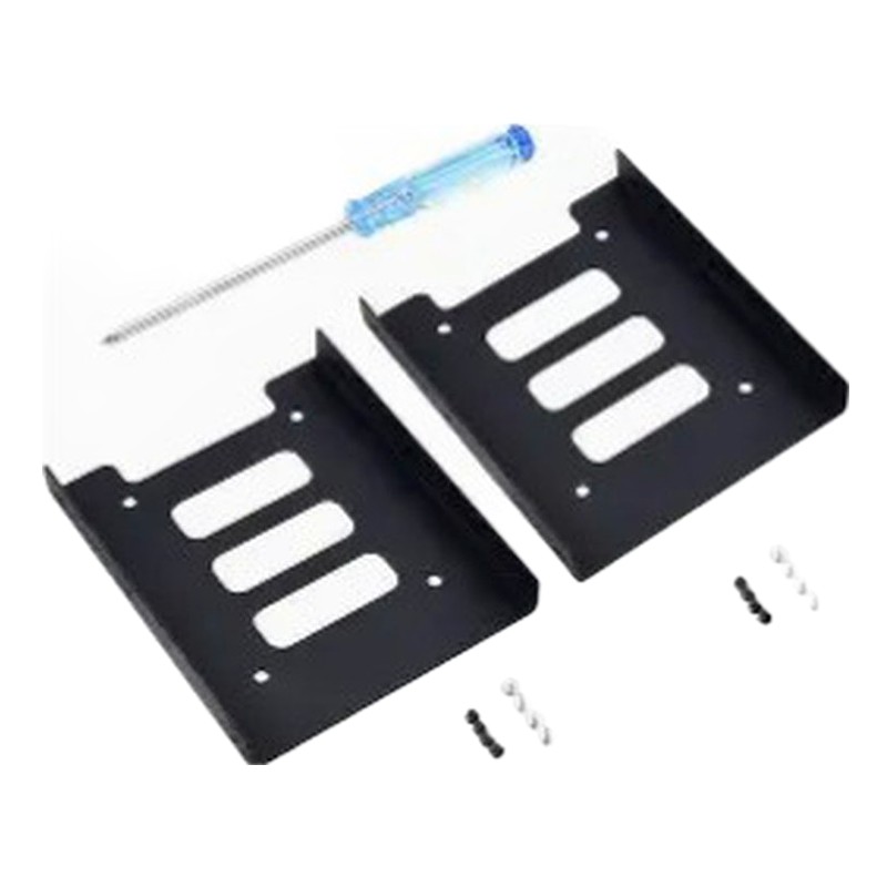 SOPORTE DE METAL PARA DISCO DURO DE 2.5" A 3.5