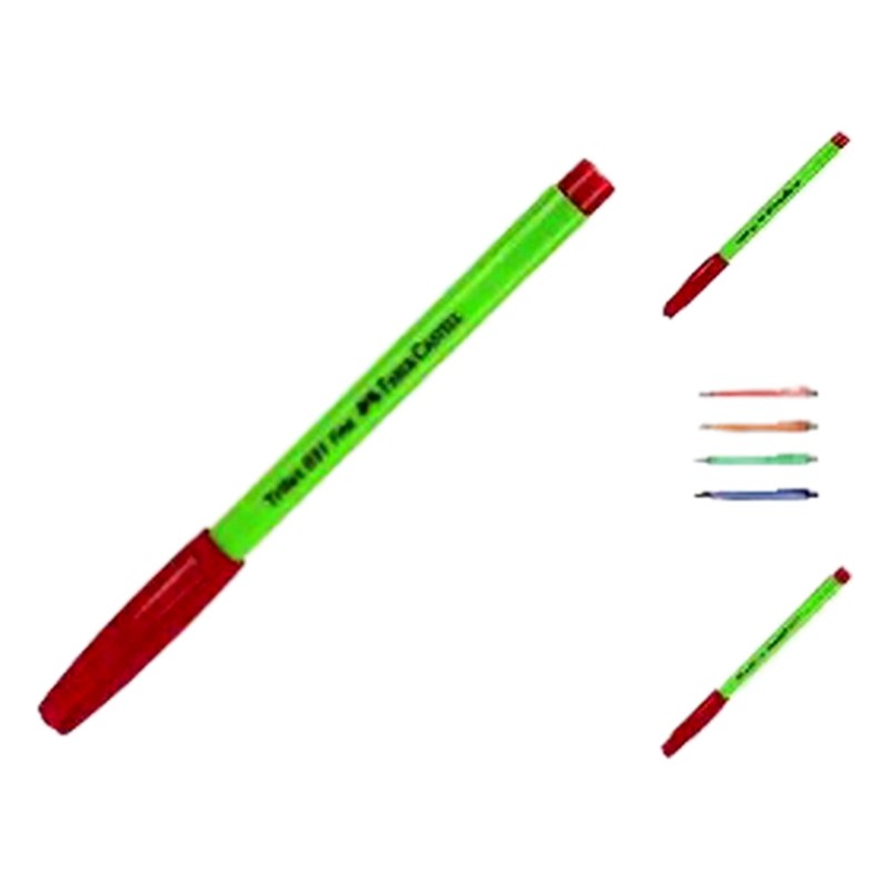LAPICERO ROJO 031 FABER TRILUX