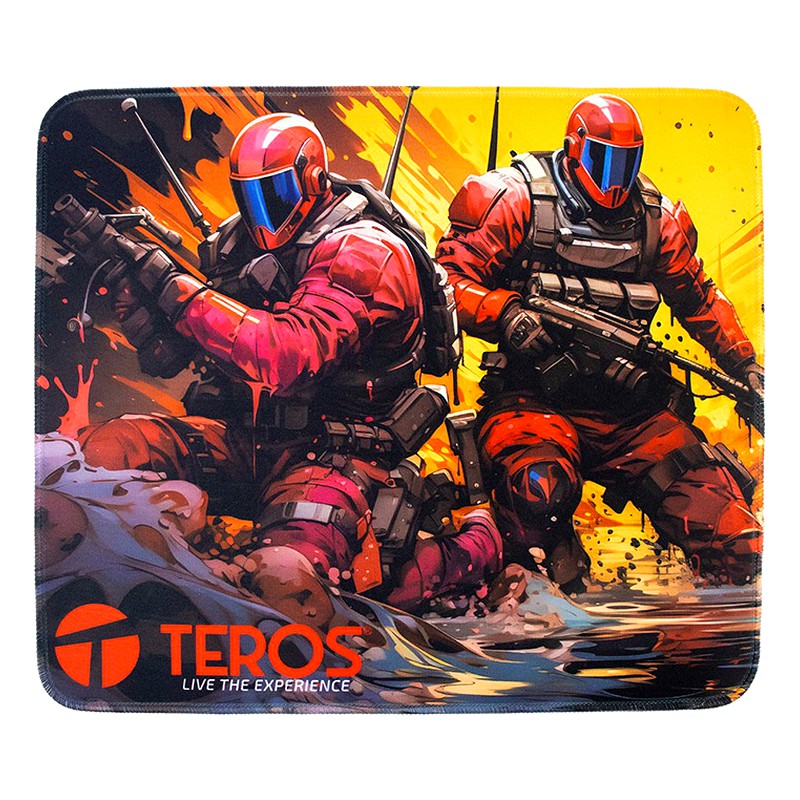PAD MOUSE  TE-3019S/ TE-3018S BK TEROS