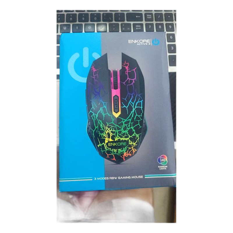 MOUSE GAMER BT WIFI RECRAGABLE ACTIVE EKM500 3M RBW 