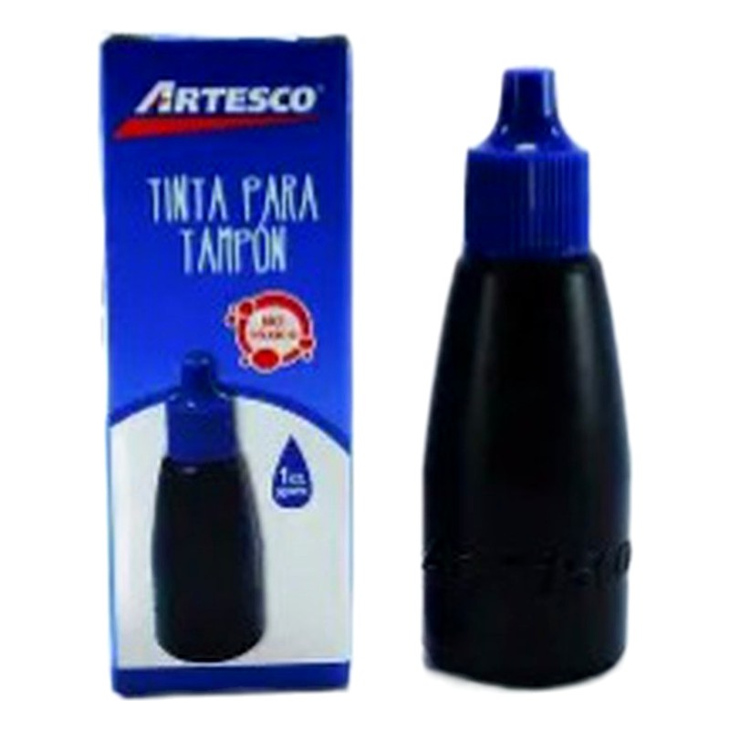 TINTA PARA TAMPON NEGRO ARTESCO 