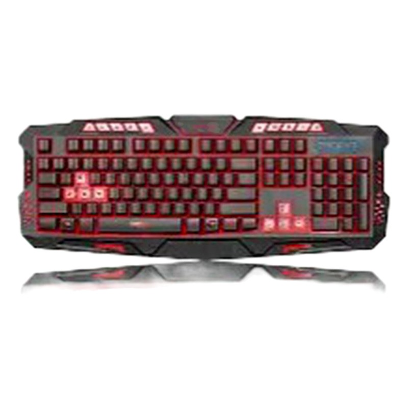 TECLADO GAMER USB LUMIERE MIC K701T  LED MICRONICS