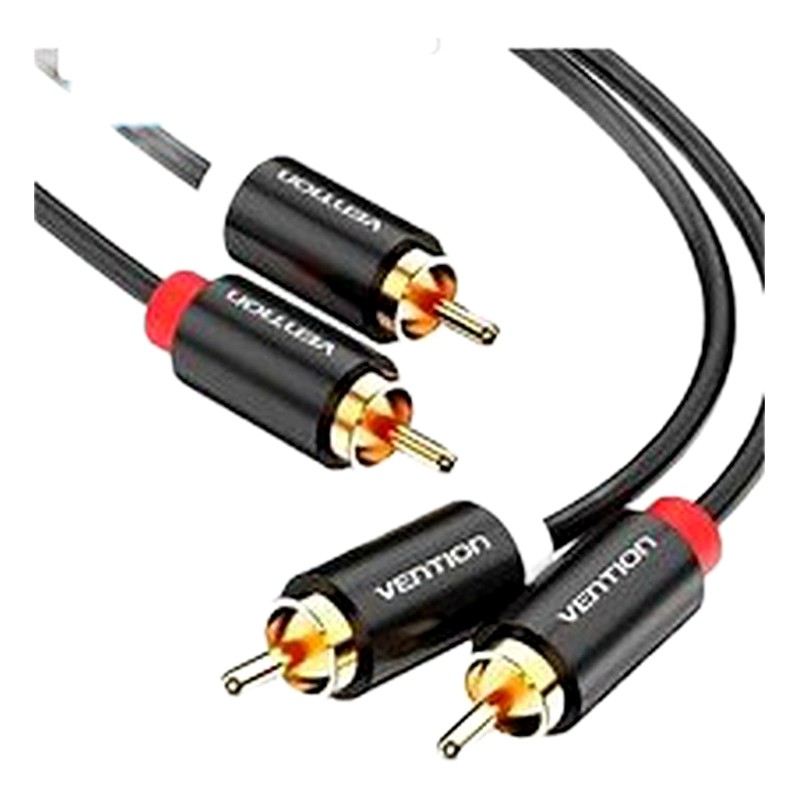 CABLE DE AUDIO 2-RCA X 2-RCA PLUG 1.5MT