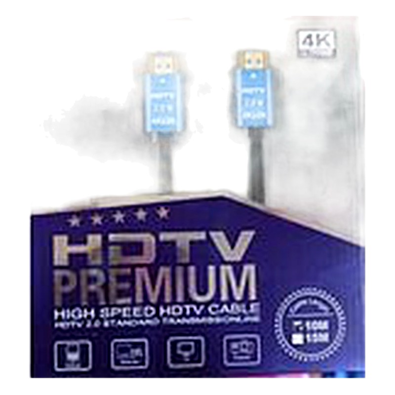 CABLE HDMI 3MTR VULCANIZADO 4K