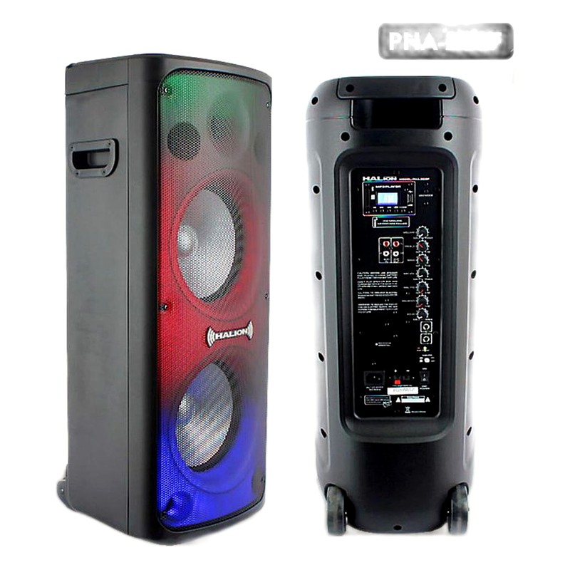 PARLANTE PORTATIL 1000W PHA-208F HALION 