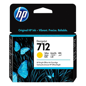 TINTA HP 712 YELLOW ORIGINAL