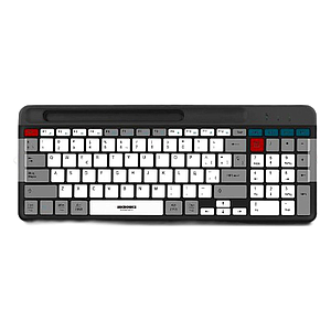 TECLADO MULTIMEDIA BT  QUANTUM 3 MIC K600-3M RECARGABLE MICRONICS