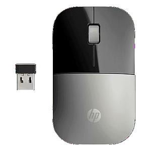 MOUSE HP Z3700 WIRELESS SILVER GAR: 03 MESES