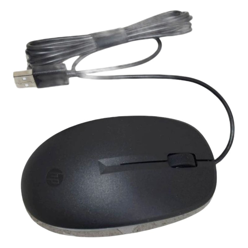 MOUSE HP 125 USB BLACK GAR: 03 MESES