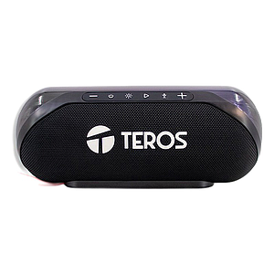 PARLANTE INALAMBRICO TEROS TE6047N, 20W, BT: 5.3, ILUMINACIÓN RGB, COLOR NEGRO GAR: 06 MESES