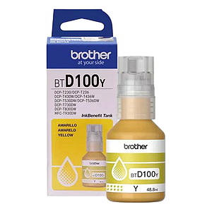 TINTA BROTHER D100 YELLOW ORIGINAL
