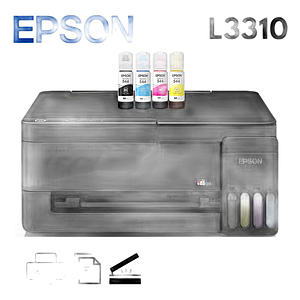 IMPRESORA MULTIFUNCIONAL L3310 BLACK EPSON GAR: 12MES/EPSON