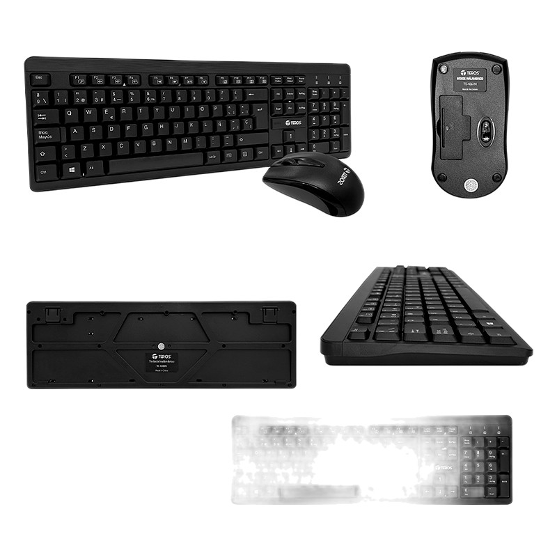 KIT KB+MS TEROS TE-4061N WIFI GAR: 03 MESES