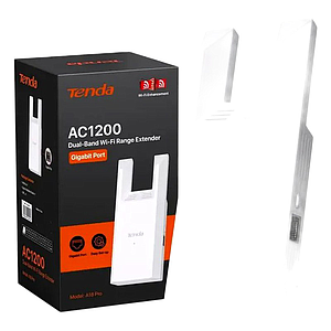 EXTENSOR WI-FI 6 / AX1500 DUAL BAND 5GHZ 1500MBPS / 2.4GHZ 300MBPS A23 TENDA GAR:06 MESES