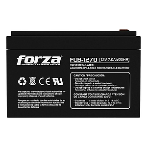 BATERIA FUB-1270 12V 7.0AH UPS FORZA GAR: NO APLICA
