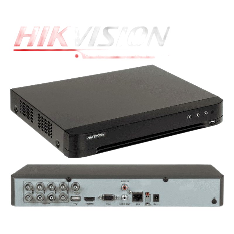 DVR 8CH HK-IDS7208HQHI-M1/XT 1080P/3K/5MP ACUSENSE 1HDD CON ANALITICA GAR: 12MES