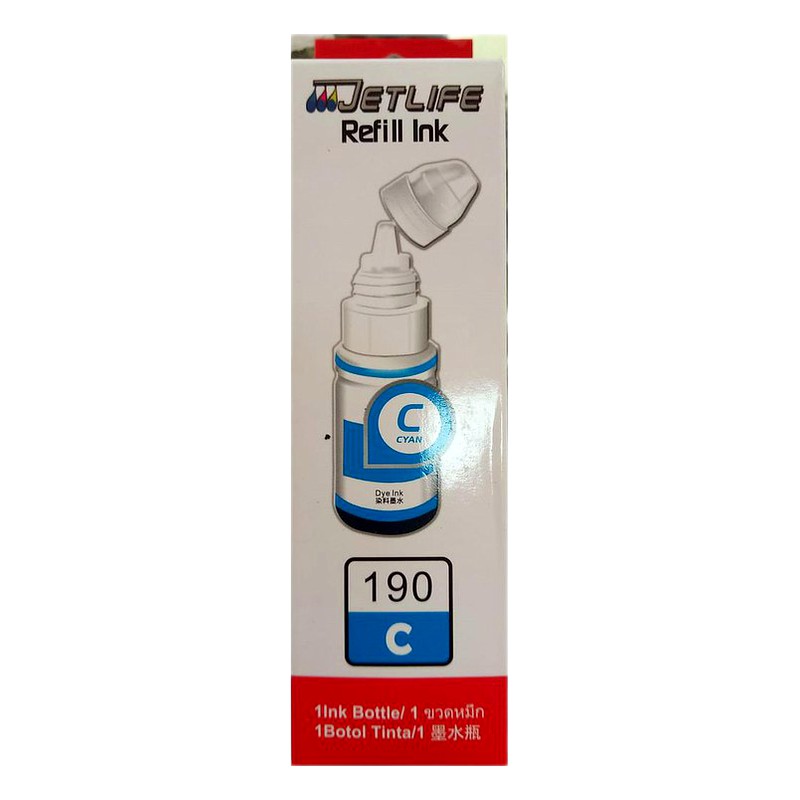 TINTA COMPATIBLE CANON 190 DE 70 ML AZUL
